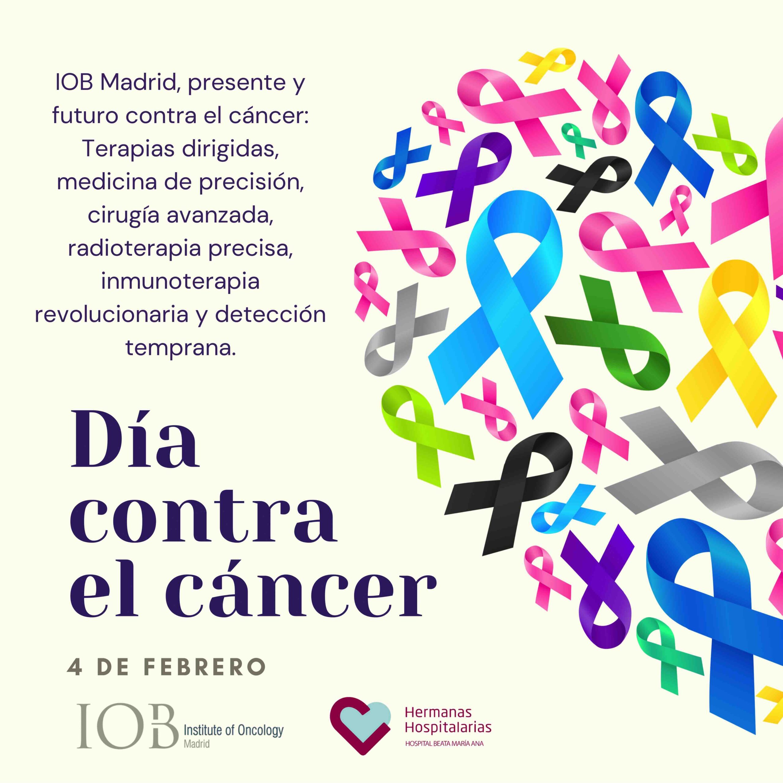 día contra el cáncer - 4 febrero - iob madrid